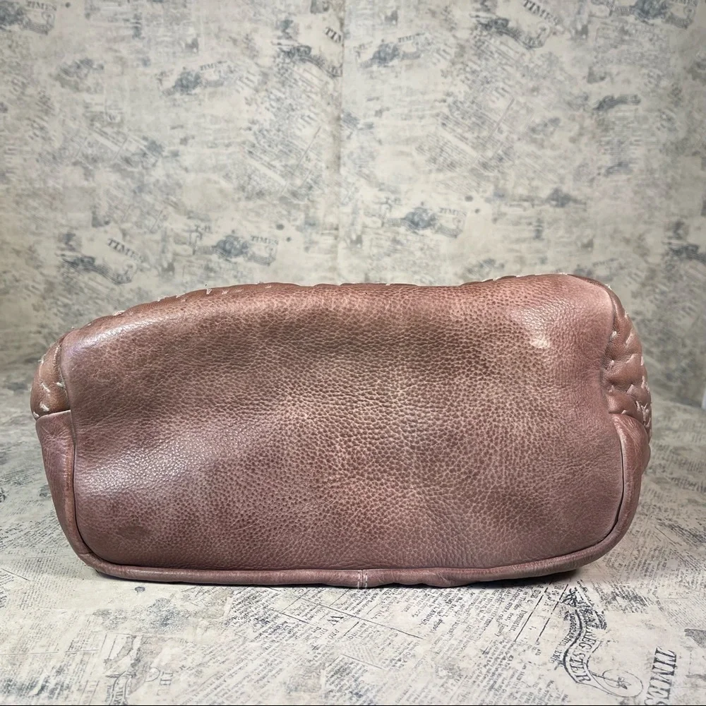 Amsterdam Heritage Tan Leather Hobo Bag Full Grain Artisan Shoulder Purse